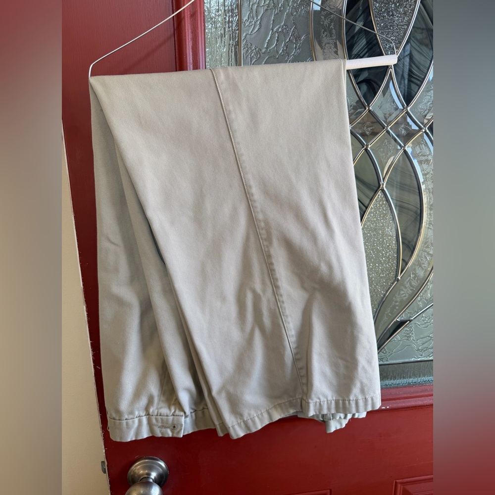 Men's Light Khaki Casual Pants